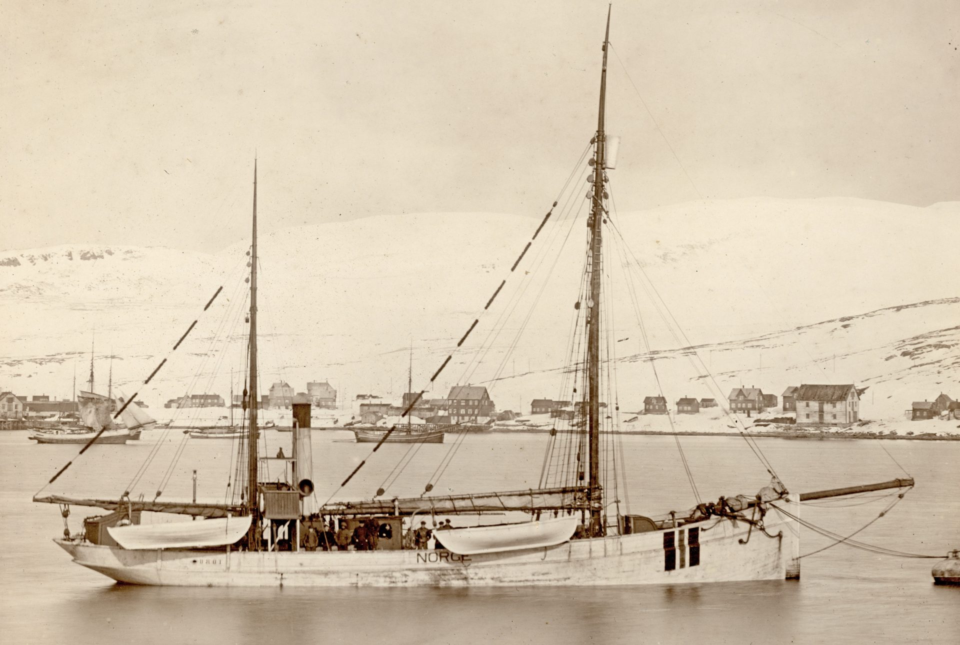 Ishavsskuta Drott i 1916